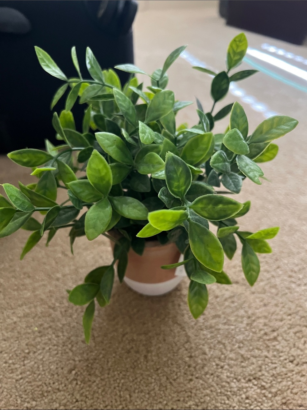 Artificial Green Potted Plant for Home Accents